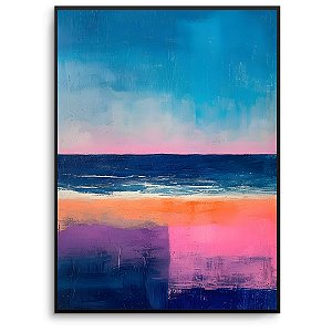 Quadro com Arte Exclusiva para coleção Colorful.