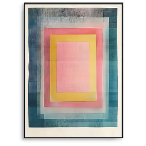 Quadro com Arte Exclusiva para coleção Colorful.