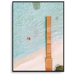 Quadro Decorativo Caminho para o Mar.