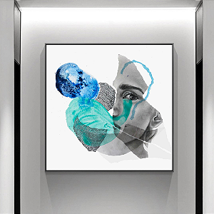Quadro Decorativo Série Mulheres. Artista: Mariana San Martin