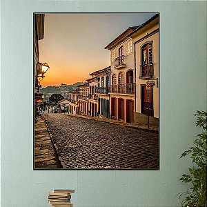 Minas Gerais - Quadro Decorativo Cidade Ensolarada. Coleção Assinada: Giovanna Gogosz