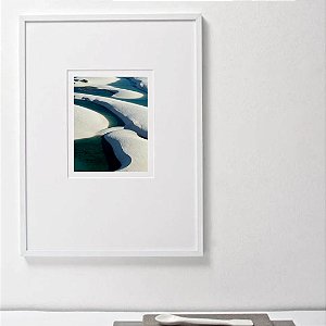 Lençois Maranheses - Quadro Decorativo Dunas. Coleção Assinada: Giovanna Gogosz