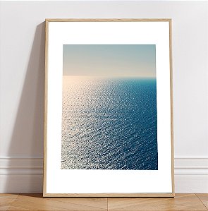 Quadro Decorativo retangular mar. Coleção Assinada: Paola Cury