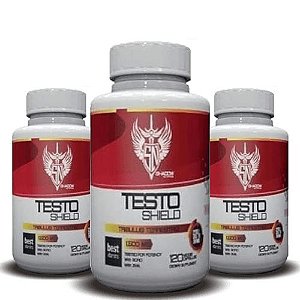 KIT 3 TRIBULUS TERRESTRIS TESTO SHIELD 1500mg - Shadow Nutrition | 3x 120 cápsulas