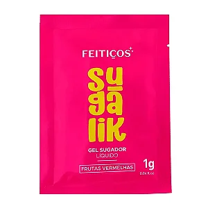 Sachê Sugalik Sugador Líquido Comestível com Extrato de Jambu 1g Feitiços Aromáticos