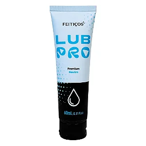 LUBRIFICANTE A BASE DÁGUA LUBPRO PREMIUM LUBRIFICANTE NEUTRO 60ML