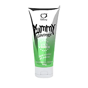 GEL BEIJAVEL YUMMY GOURMET TÉRMICO HOT 45G SABOR: UVA VERDE