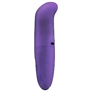 VIBRADOR PONTO G PARA ESTIMULAÇÃO PONTO E CLITSS 13cm ROXO