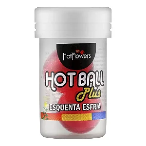BOLINHA EXPLOSIVA HOT BALL PLUS ESQUENTA E ESFRIA HOT FLOWERS