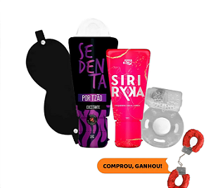 KIT SEDUÇÃO FATAL - EXCITANTE FEMININO - VENDA DE OLHOS - ANEL PENIANO