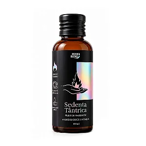 OLEO DE MASSAGEM TANTRICA ALGODAO DOCE E PETÁLA SEDENTA 120ML