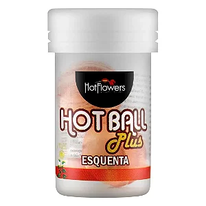 BOLINHA EXPLOSIVA HOT BALLS PLUS ESQUENTA HOT FLOWERS