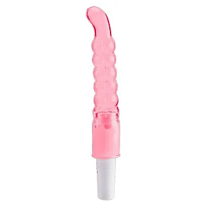VIBRADOR ESCALONADAO EM JELLY 21,5 x 3 cm A PILHA