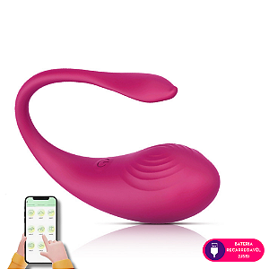 LUNARA VIBRADOR CASAL POR APLICATIVO RECARREGAVEL MLPP2028