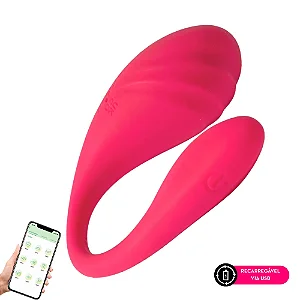 PECATTA VIBRADOR DE CASAL POR APLICATIVO RECARREGAVEL  MLPP2040