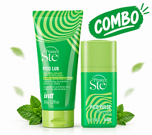 COMBO MAMADA PERFEITA PICO PULSE + PICO LUB CHICLETE DE MENTA