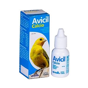 Suplemento Vitamínico Avicil Cálcio Para Aves 15 ml
