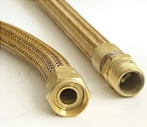 Queimadores industriais - Flexíveis 1/2" (polegada) x 1,5 metros