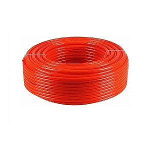 Equipamentos para pintura eletrostática a pó - Mangueira Pu 6 mm vermelha