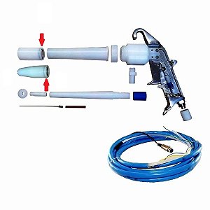 Equipamentos para pintura eletrostática a pó - Anel óring da sobre capa