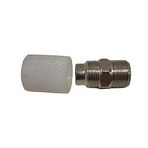 Equipamentos para pintura eletrostática a pó - Prensa Cabo de Alta Tensão (Completo Niple+Porca)