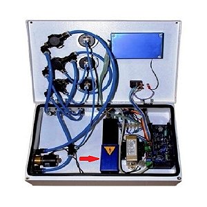 Equipamentos para pintura eletrostática a pó - Blindagem da cascata