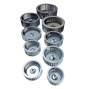 Queimadores industriais - Ventoinhas e Rotores