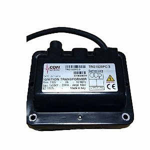 Queimadores industriais - Transformador de ignição Cofi TRG 1020PC/3