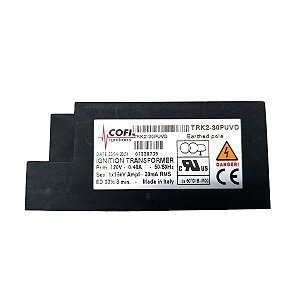 Queimadores industriais - Transformador de ignição Cofi TRK2-30PUVD