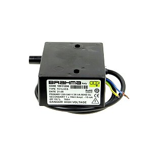 Queimadores industriais - Transformador de ignição Brahma TC1LVCS
