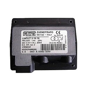 Queimadores industriais - Transformador de ignição FIDA - 8/30 PM