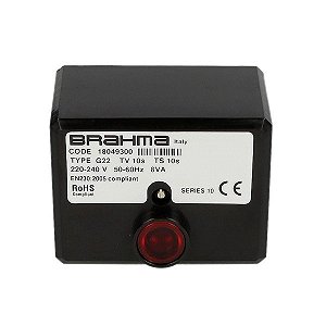 Queimadores industriais - Programador de chamas Brahma G22 tv10 ts10