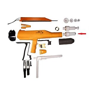Equipamentos para pintura eletrostática a pó - Bico jato plano completo PTM4 (injetada amarela) 500107F