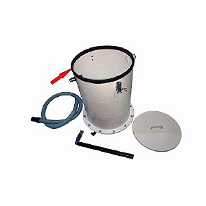 Equipamentos para pintura eletrostática a pó - Borracha de vedação da tampa do tanque 50 Litros