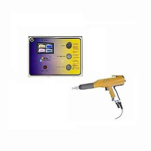 Equipamentos para pintura eletrostática a pó - Equipamento Gama Fonte + Pistola