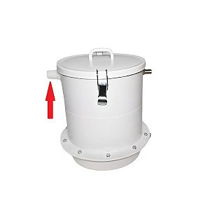 Equipamentos para pintura eletrostática a pó - Espigão Saída do Pó do Tanque (Plástico)