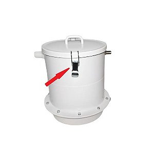 Equipamentos para pintura eletrostática a pó - Fecho da Tampa do Tanque de Pó