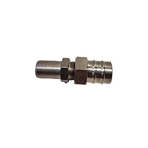 Equipamentos para pintura eletrostática a pó - Niple do Tanque (Metálico Porca + Espigão)
