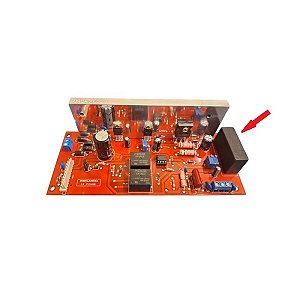 Equipamentos para pintura eletrostática a pó - Placa Eletrônica Hibrido TCA (Placa vermelha)