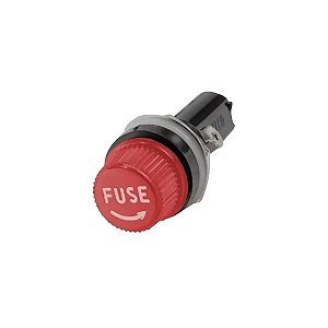 Equipamentos para pintura eletrostática a pó - Porta Fusível (para fusível 2 Amperes) Vermelho