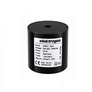 Queimadores industriais - Bobina ELEKTROGÁS VMR 3 VML 3 - RP 1” - 500 mBar 230V 50-60Hz