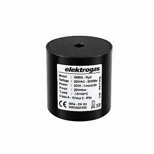 Queimadores industriais - Bobina ELEKTROGÁS VMR 6 VML 6 - RP 2” - 200 mBar 230V 50-60Hz