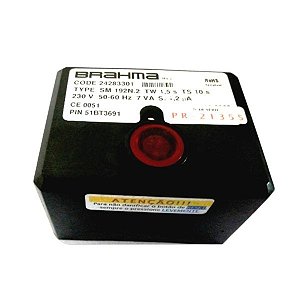 Queimadores industriais - Programador de chamas Brahma SM 192N.2 tw1,5 ts10