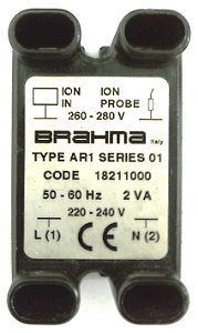 Queimadores industriais - Transformador de isolamento  Brahma AR1
