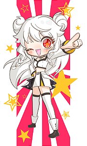 Almofada Decorativa: POP-chan (Estrelas)