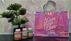 Bolsa "I Love Boys Love" Rosa (Pink)