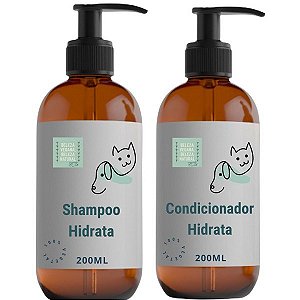 Shampoo e Condicionador Pet - Hidrata