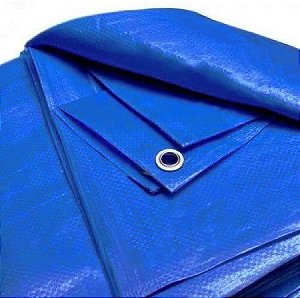 Lona Plástica Azul Impermeável - 3m x 2m