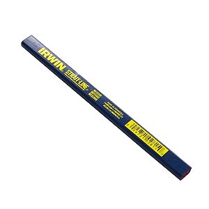 Lápis Para Carpinteiro Azul 180mm Irwin Strait-line