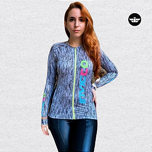 CAMISA ELITE FEMININA ANGEL MESCLA MANGA LONGA